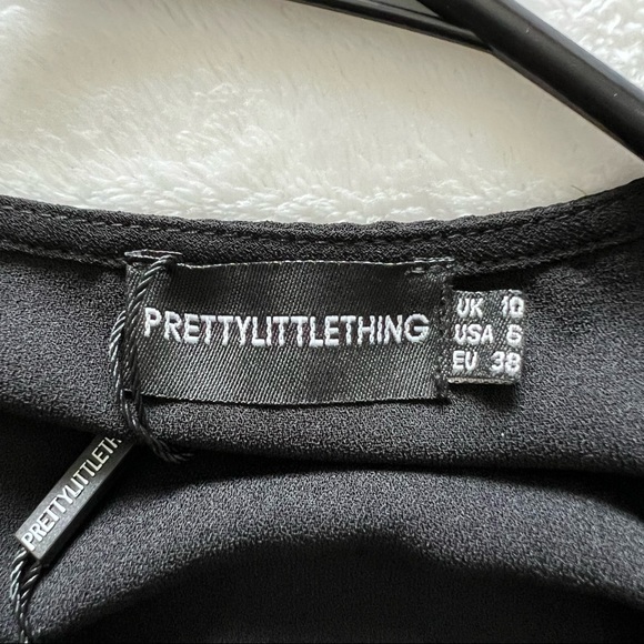 Black tie front top - Picture 3 of 3